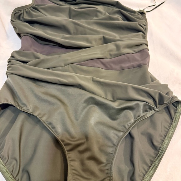 Miraclesuit Jena Swimsuit in Olive - Picture 7 of 8